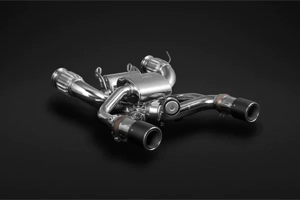 Mclaren 720S (2017-2023) Mclaren 720S – Valved Exhaust System & Cat Delete Pipes with Heat Blankets 02ML11003013