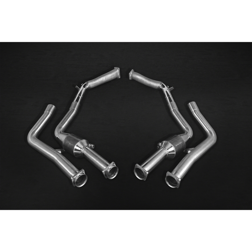 Mercedes G63/500 (ALL YEARS) Mercedes G63/500 5.5L V8 BiTurbo AMG (W 463, 2012-) – Downpipes With 200cell Sports Catyalytic Converters 02MB08503007