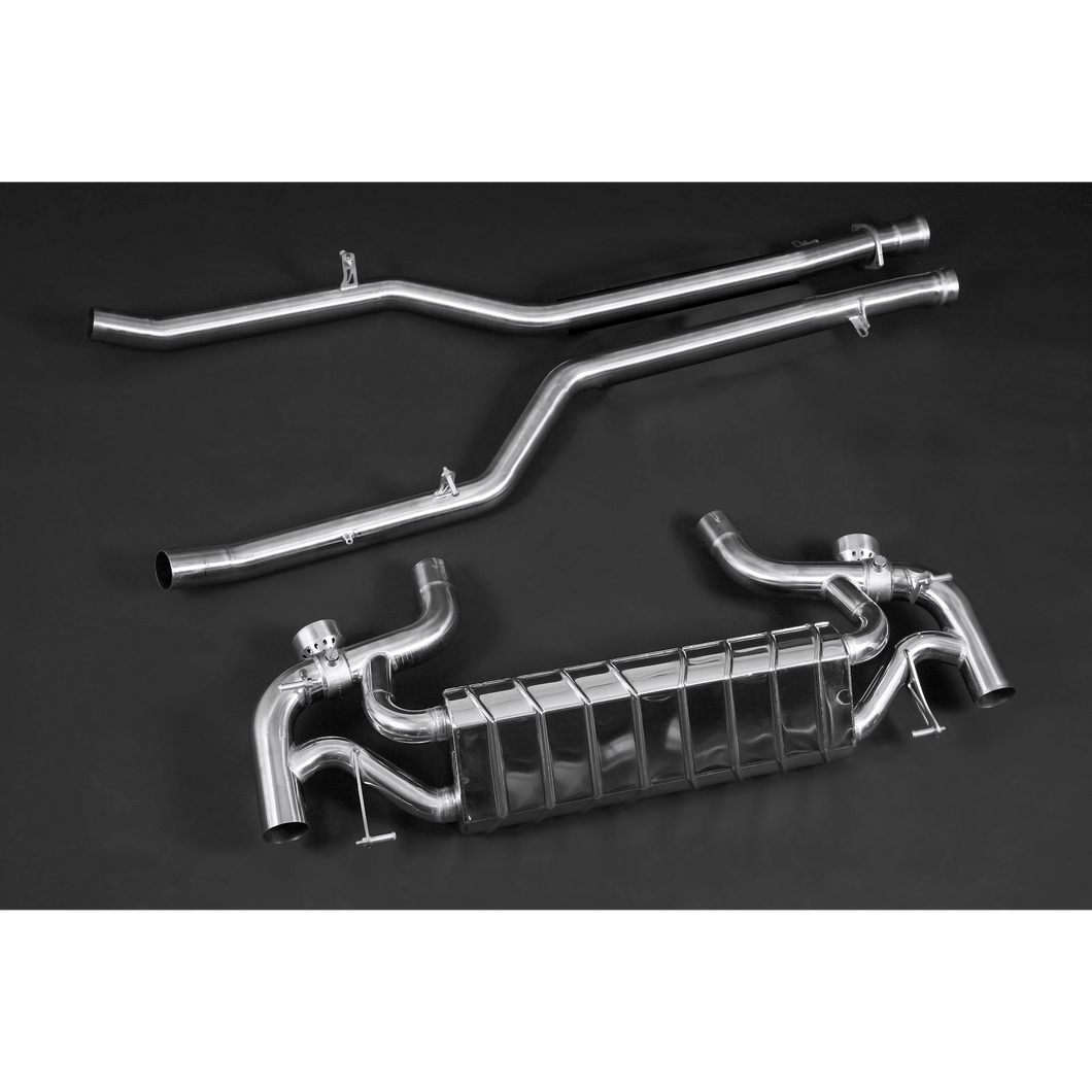 Mercedes SLS (ALL YEARS) Mercedes SLS AMG – Valved Exhaust System & Mid-Pipes (Incl. Remote) 02MB03303001