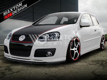 Load image into Gallery viewer, Volkswagen Golf (ALL YEARS) GTI Maxton Design Front Splitter VW Golf Mk5 GTI Votex Front Lip
