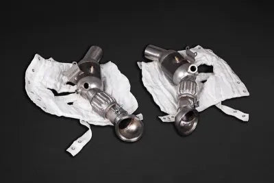 Ferrari SF90 (2022-2024) Downpipes without catalytic convereters, with heat protection, Ferrari SF90 02FE12703012