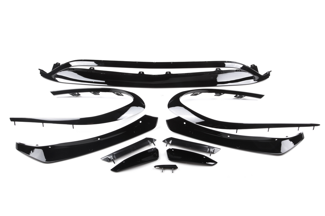 AMG Style Front Canards / Lip for Mercedes A Class W176 16-18