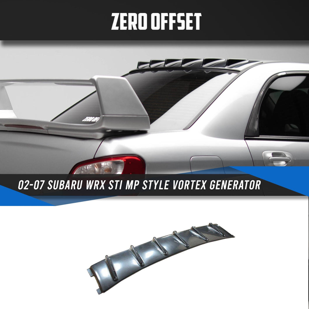 MP Style Vortex Generator for 02-07 Subaru WRX STI