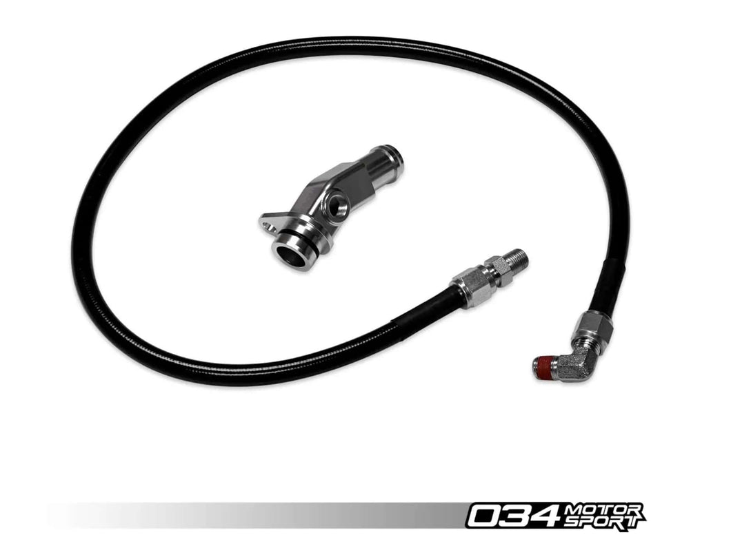 034-101-Z056 - 034 Motorsport Catch Can Oil Drain Kit, Volkswagen & Audi MQB 2.0T