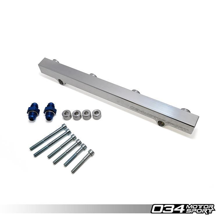 034-106-7008 - 034Motorsport Fuel Rail, Audi/Volkswagen 1.8T, Billet Aluminum