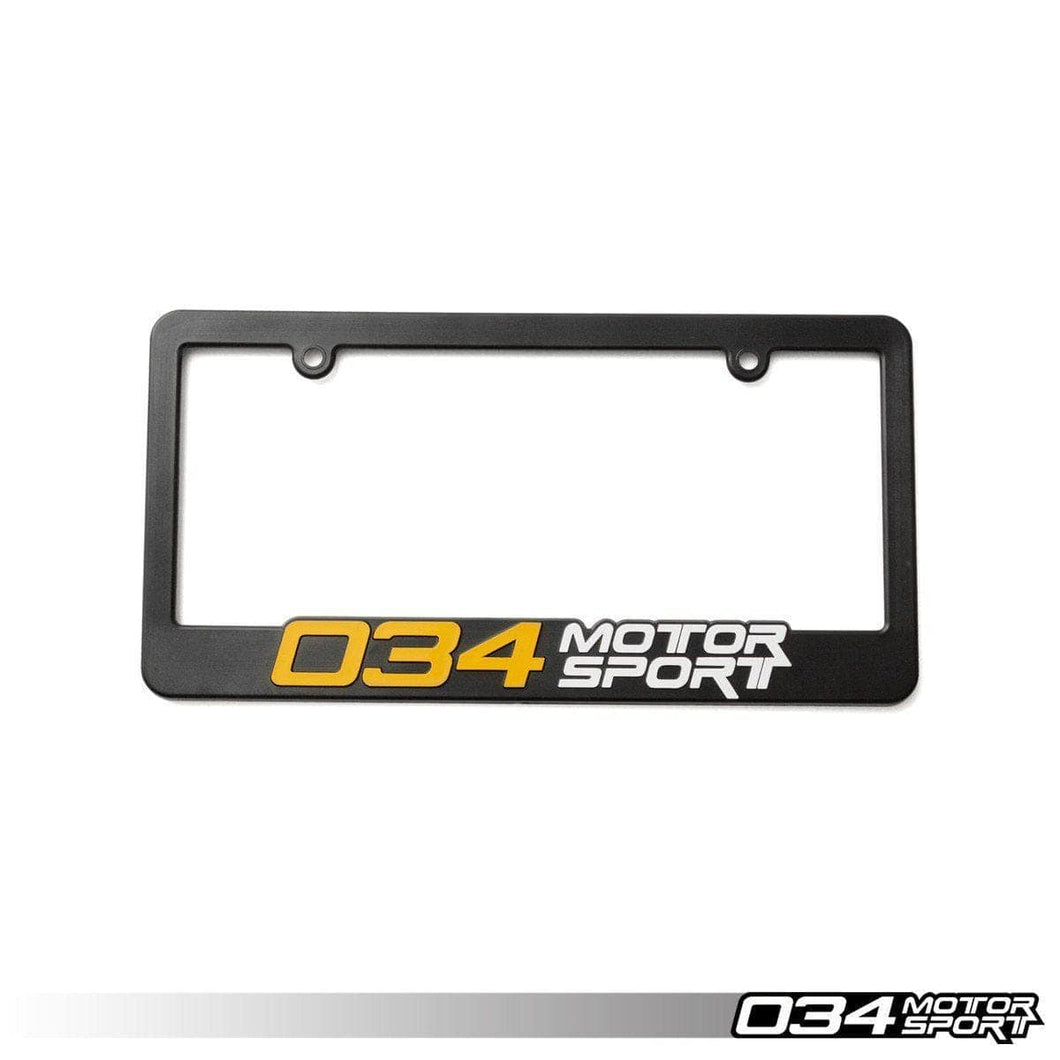 034-A03-0000 - 034Motorsport License Plate Frame