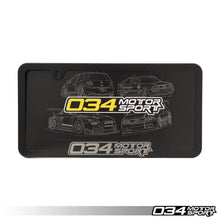 Load image into Gallery viewer, 034-A03-0001 - 034Motorsport License Plate Frame, Metal, 03
