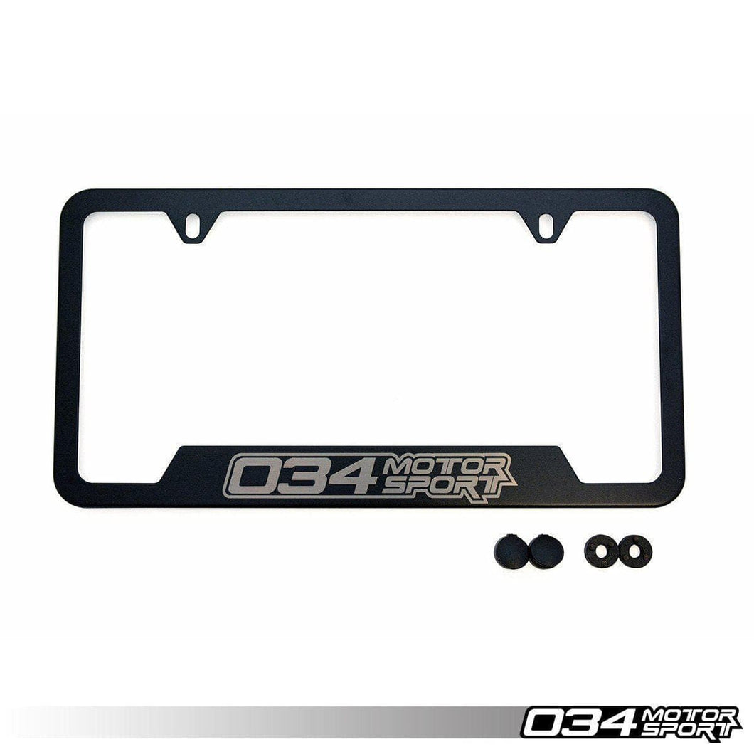 034-A03-0001 - 034Motorsport License Plate Frame, Metal, 03