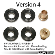 Load image into Gallery viewer, 034-508-3014 - 034Motorsport Billet Solid Manual Shifter Bushing Kit
