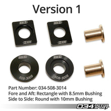 Load image into Gallery viewer, 034-508-3014 - 034Motorsport Billet Solid Manual Shifter Bushing Kit
