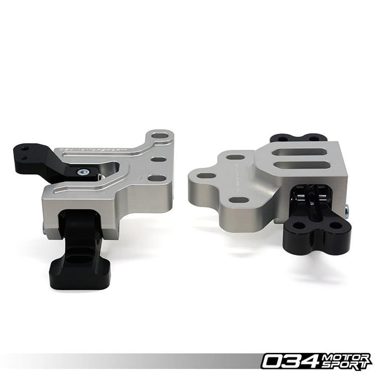 034-509-5016 - 034Motorsport TRACKSPORT Engine Mounts Pair, Volkswagen Golf MK5/6 GTI & Audi A3/TT 8J/8P Billet Aluminum