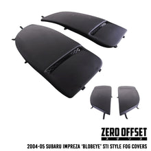 Load image into Gallery viewer, STI Style Fog Covers for 04-05 Subaru Impreza WRX
