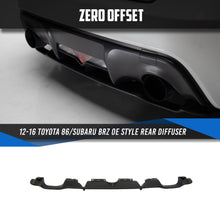 Load image into Gallery viewer, OE Style Rear Diffuser for 12-16 Toyota 86 (ZN6)/12-21 Subaru BRZ (ZC6)
