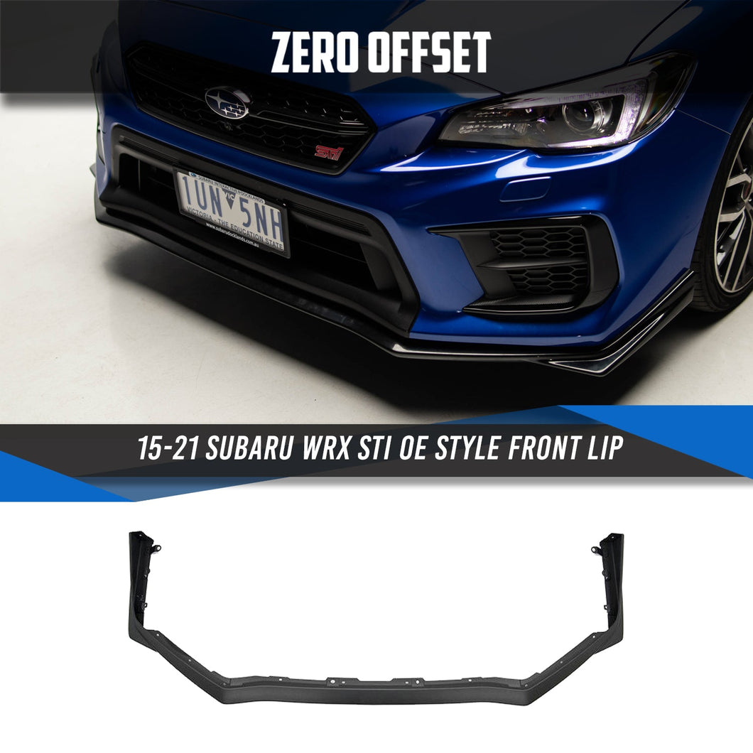 STI V2 Style Front Lip for 15-21 Subaru WRX