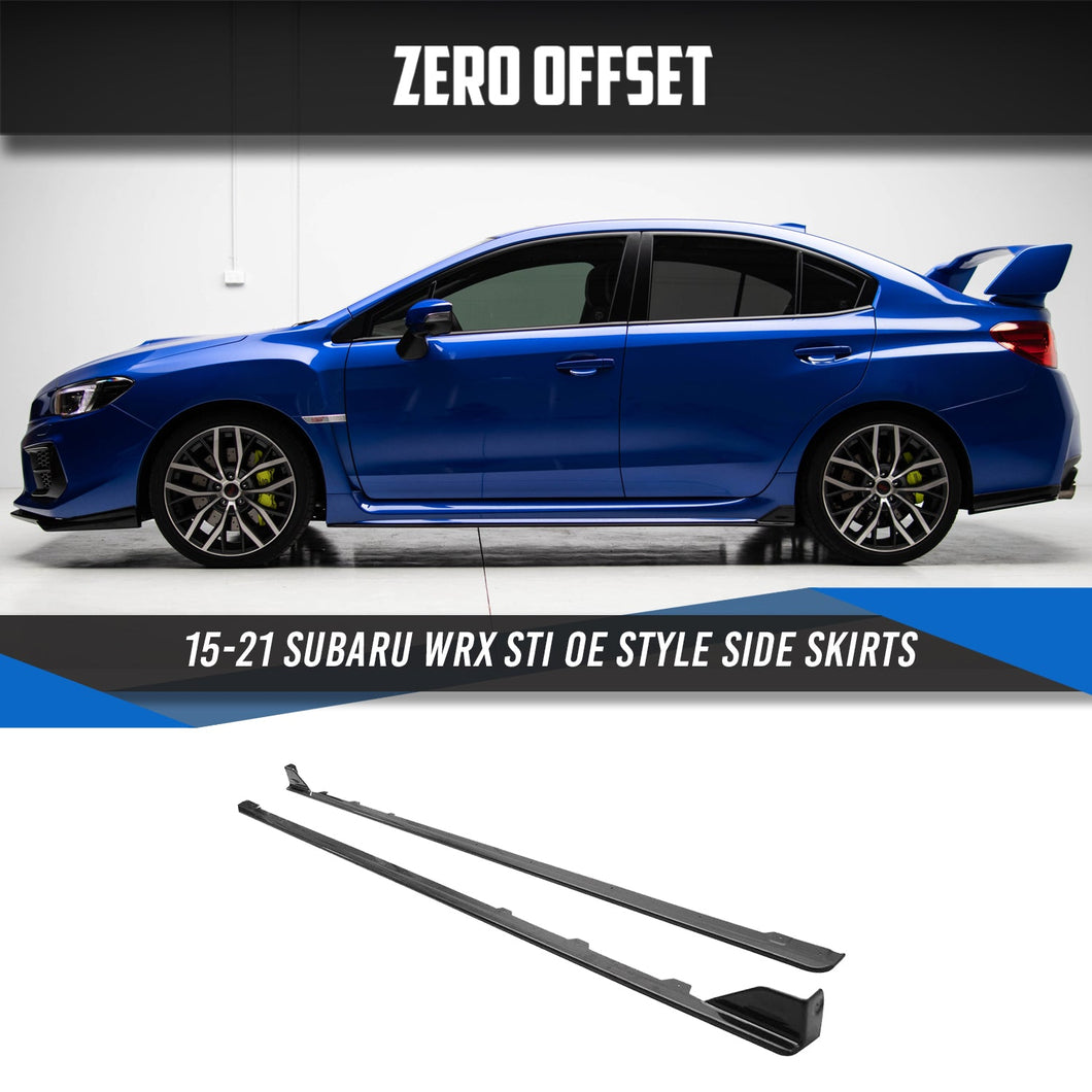 STI Style Side Skirts for 15-21 Subaru WRX