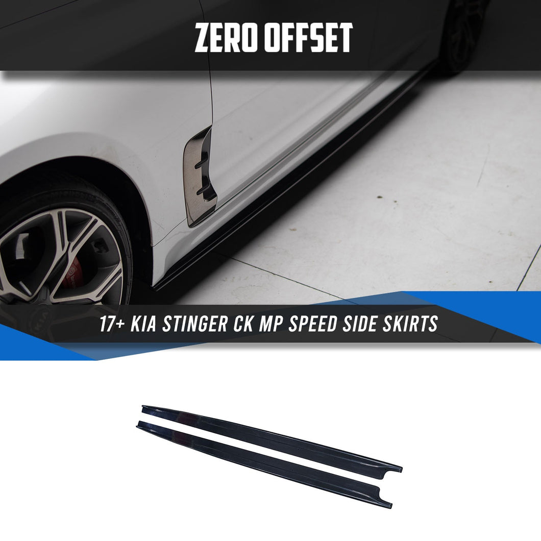 MP Speed Style Side Skirts for 17+ KIA Stinger CK