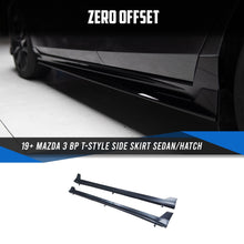 Load image into Gallery viewer, T-Style Side Skirt for 19+ Mazda 3 BP (Sedan/Hatch)
