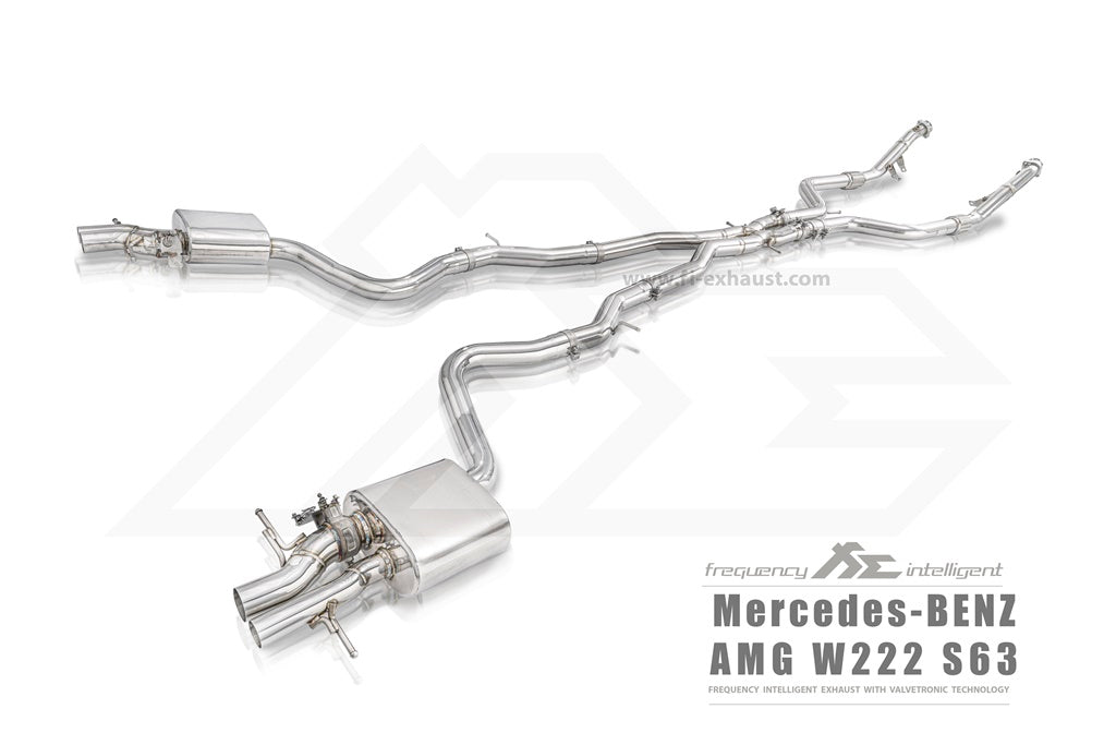 Valvetronic Exhaust System for Mercedes Benz AMG S63 W222 5.5TT M157 13-17