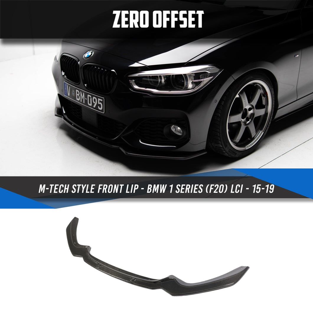 M-Tech Style Front Lip (Carbon Fibre) for BMW F20 LCi - 2015-19