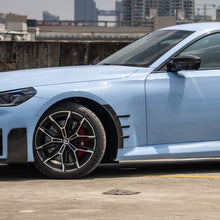 Load image into Gallery viewer, BMW M2 (2023-) G87 M Performance Style Pre-Pregged Dry Carbon Fibre Front Side Splats
