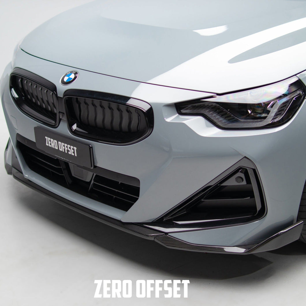 M Performance Style Pre-Pregged Dry Carbon Fibre Front Lip  - BMW 2 Series Coupe G42 21+