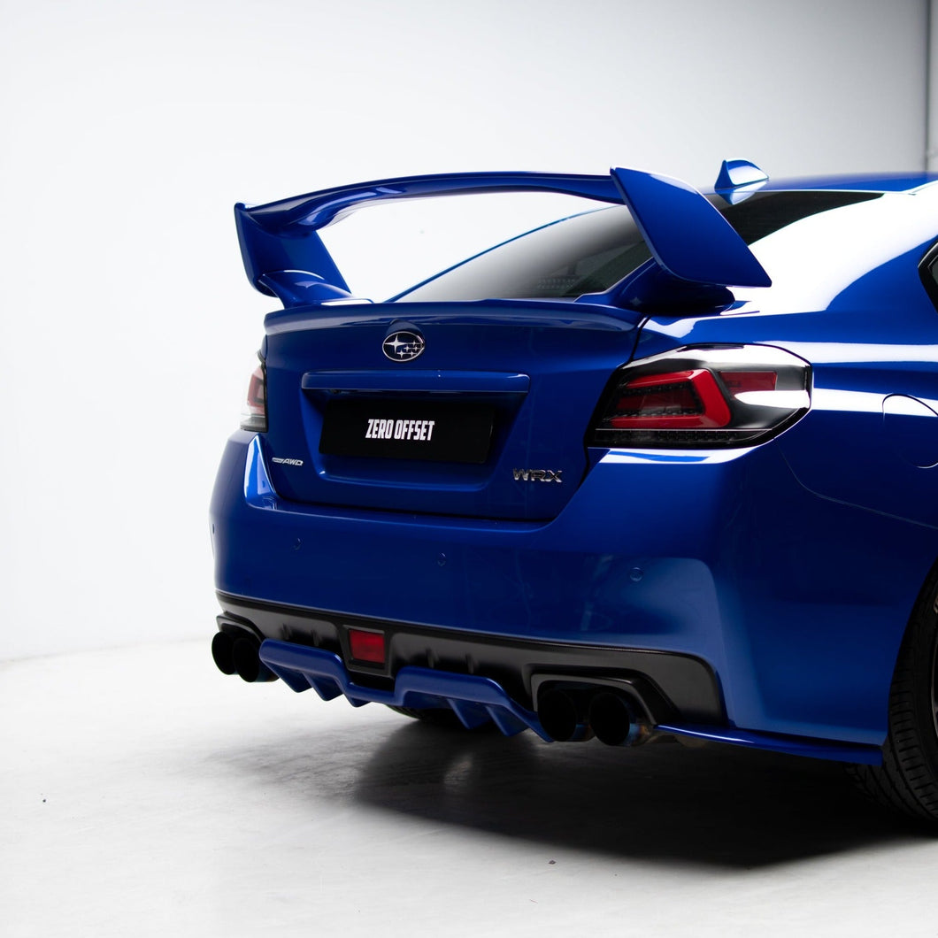 HT Auto Style Rear Diffuser for 15-21 Subaru WRX