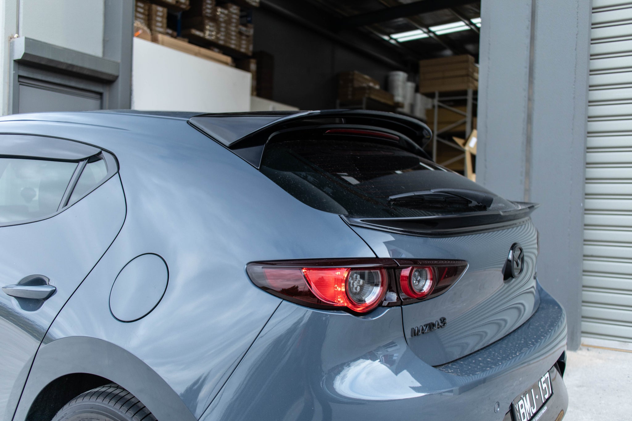 Kuroi Style Roof Spoiler for 19+ Mazda 3 BP (Hatch) – Euro Flow