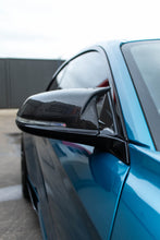 Load image into Gallery viewer, M Performance Style Carbon Fibre Mirror Caps for BMW 1/2/3/4 Series F20 F22 F23 F30 F32 F33 F36
