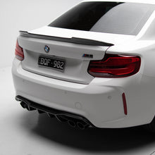 Load image into Gallery viewer, CS Style Trunk Lid Spoiler Carbon Fibre for BMW 2 Series M2 F22 F87 14-21
