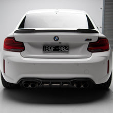 Load image into Gallery viewer, CS Style Trunk Lid Spoiler Carbon Fibre for BMW 2 Series M2 F22 F87 14-21
