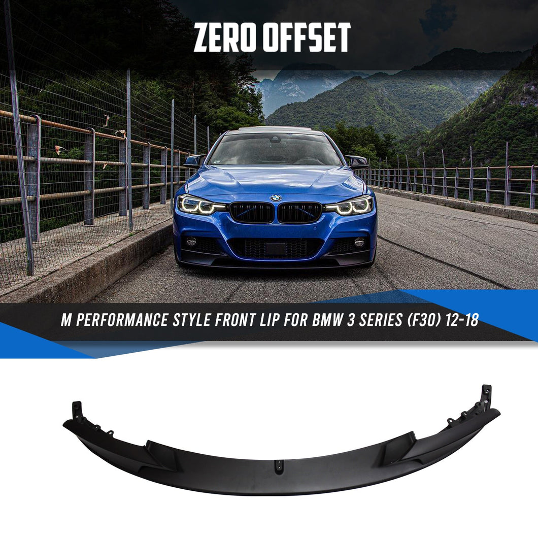 M Performance Style Front Lip for BMW 3 Series (F30) 12-18