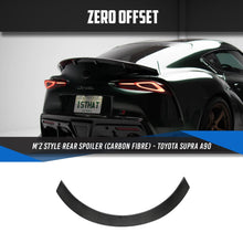 Load image into Gallery viewer, M&#39;Z Style Rear Spoiler (Carbon Fibre) for Toyota Supra A90
