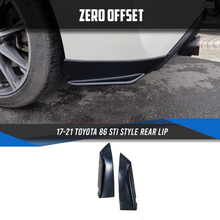 Load image into Gallery viewer, STI Style Rear Pods for 17-21 Toyota 86
