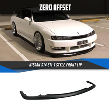 Load image into Gallery viewer, STI-V Style Front Lip for Nissan S14
