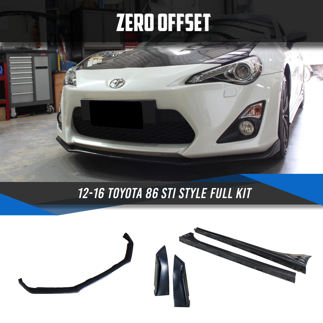 STI Style Full Kit  for 12-16 Toyota 86 (ZN6)