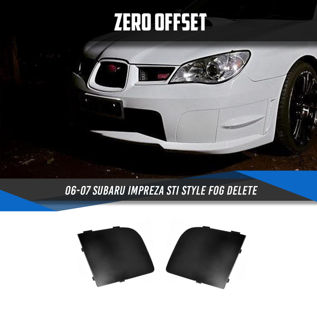 STI Style Fog Light Covers for 06-07 Subaru Impreza