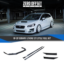 Load image into Gallery viewer, STI Style Full Kit for 18-21 Subaru Levorg (Standard Front Bumper)
