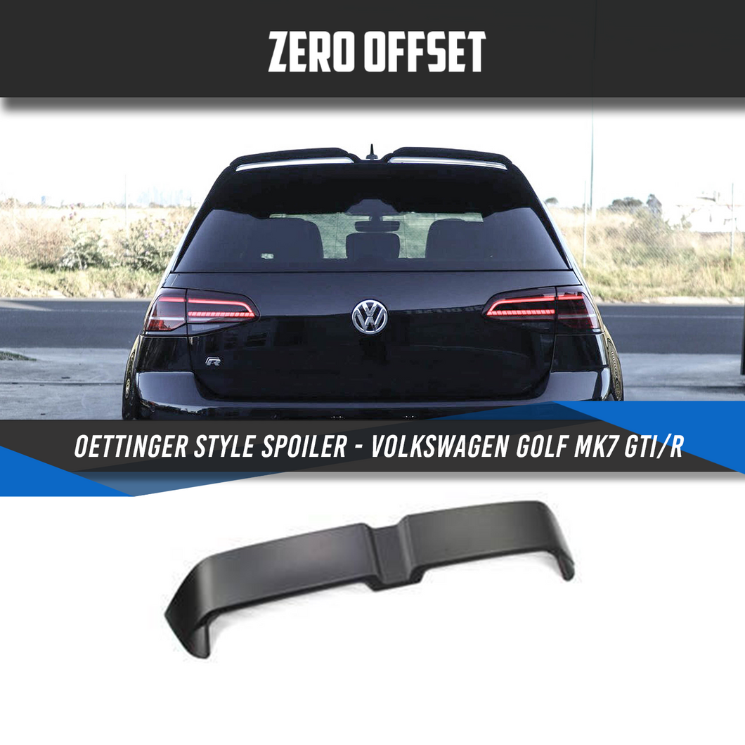 Oettinger Style Spoiler for Volkswagen Golf MK7 GTI/R