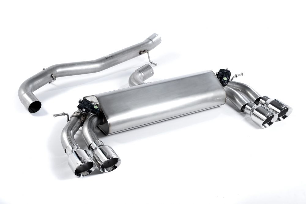 Volkswagen Golf R (2013-2017) MK7R Milltek Sport Non-Resonated Catback Exhaust System - SSXVW403