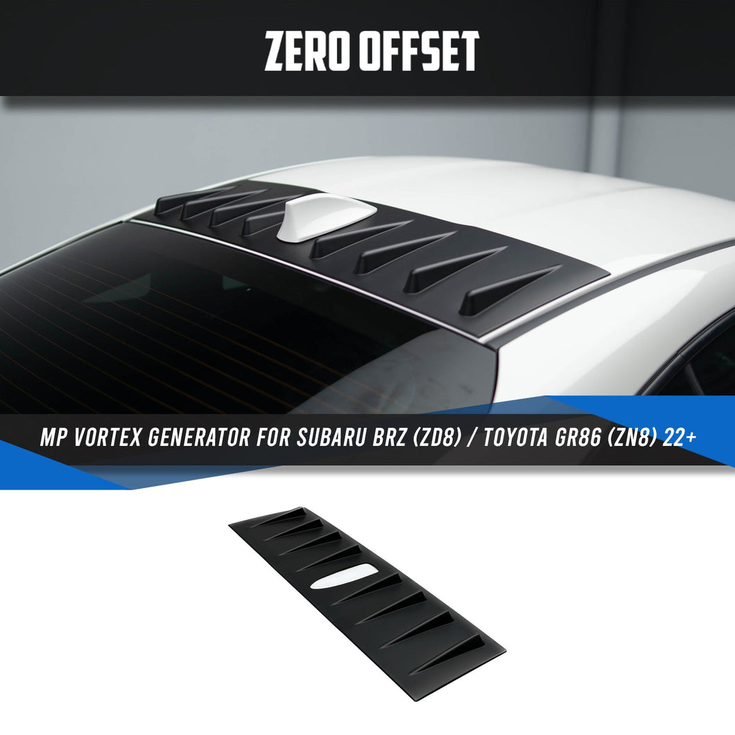 MP Vortex Generator for Subaru BRZ (ZD8) / Toyota GR86 (ZN8) 22+
