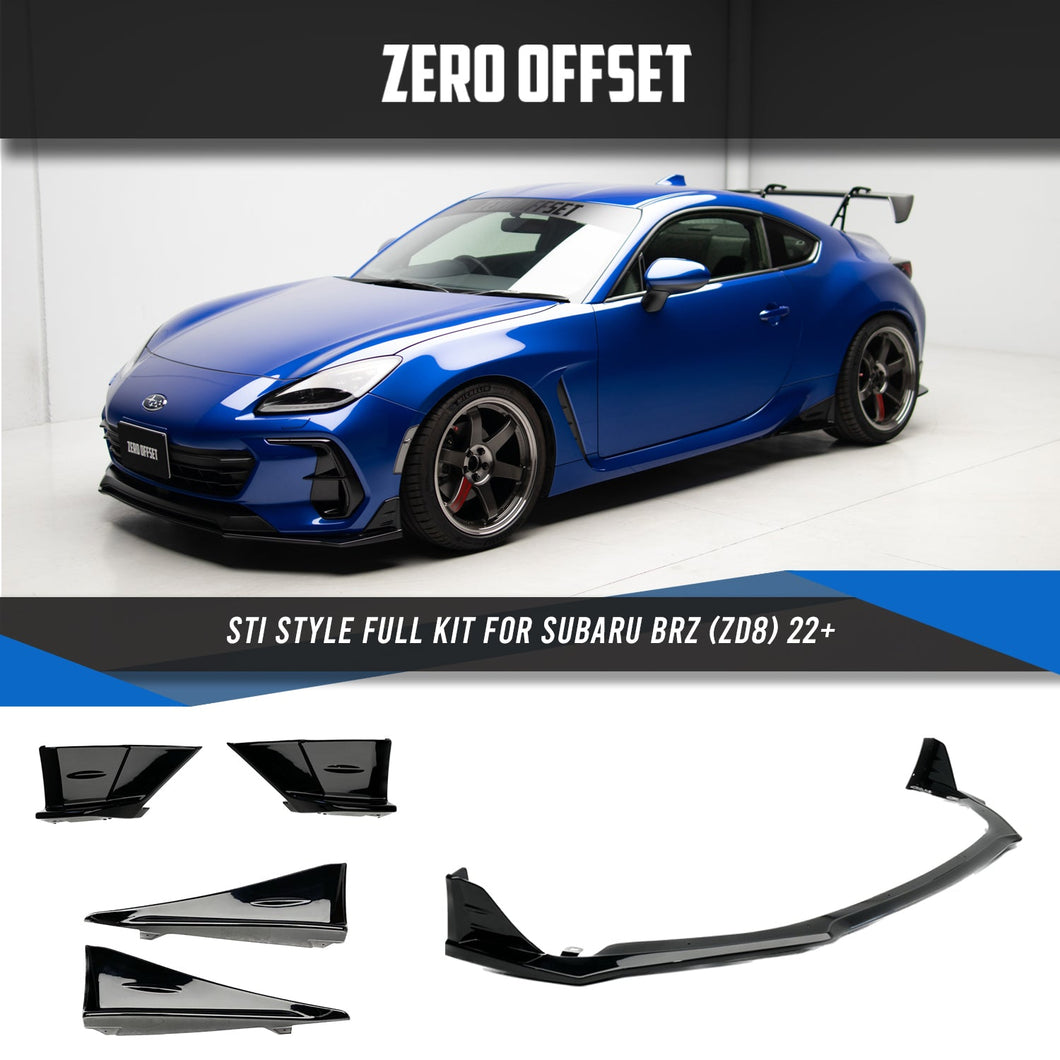 STI Style Full Kit for Subaru BRZ (ZD8) 22+