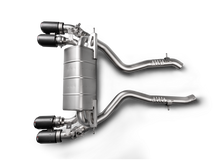 Load image into Gallery viewer, BMW M2 Comp (2016-2022) F87N Akrapovic Slip on Line (Titanium)
