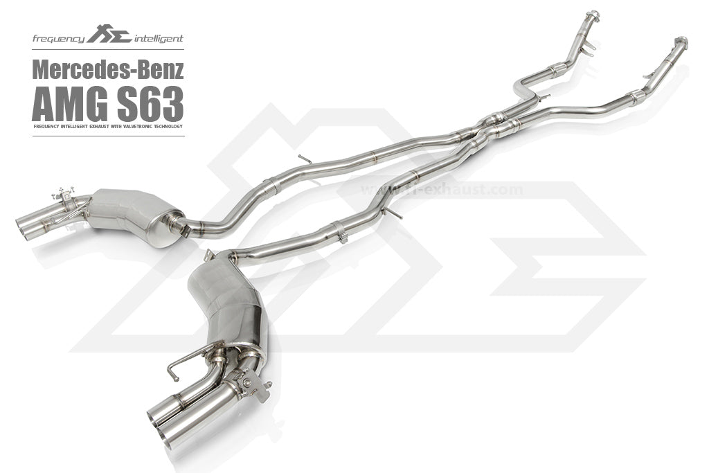 Valvetronic Exhaust System for Mercedes Benz AMG S63 Coupe C217 5.0TT M157 13-17